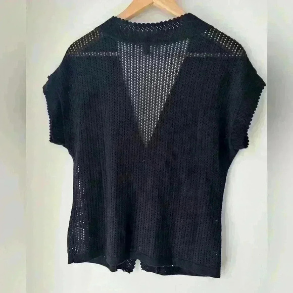 Vintage Notations Womens Knit Button Up Garden Girl Cardigan Cottagecore Small - Picture 9 of 9